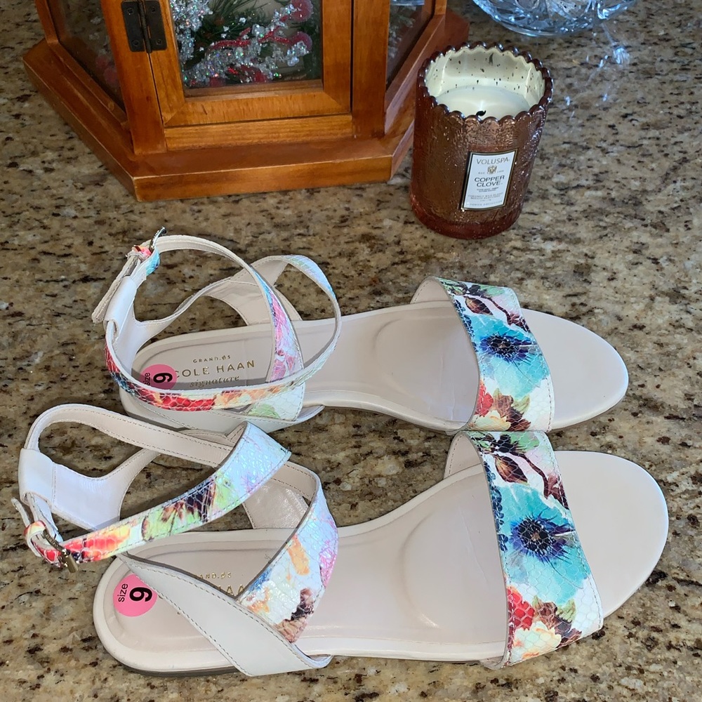 Cole Haan Signature Grand OS Floral Print Sandals